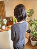 レイヤーボブでやわらかスタイル