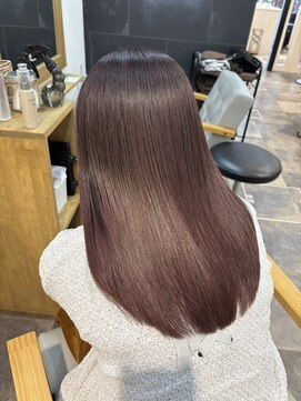 ゼン ネオ(Zen Neo) 髪質改善カラー×ピンクブラウン