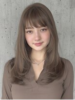 アンドレイ 表参道(andrey) クラゲヘアー/小顔に見せるヘア/ココアベージュ/表参道
