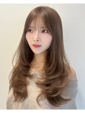 銀座/銀座駅/学割U24/前髪カット/顔周りカット/インナーカラー