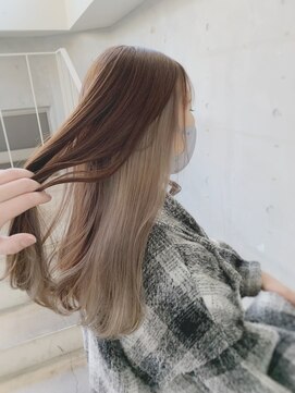 アクアオモテサンドウ(ACQUA omotesando) ◎インナーカラーミルクティーカラーホワイトベージュグレージュ