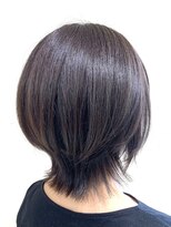 アズール 草加(azule)&nbsp;ウルフカット　アッシュグレー