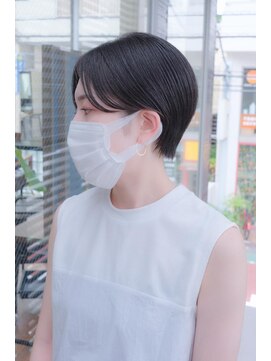 ソレイユ(Soleil) ハンサムショート/黒髪ショート/耳掛けショート/表参道【松本匡