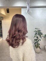 エイト プラット 渋谷2号店(EIGHT plat)&nbsp;ダークワインレッド　ブリーチカラー　2/20