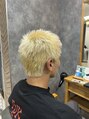 Men's hair salon CLEL【クレル】メンズカット/メンズパーマ/眉毛【3/6開店(予定)】 ☆ハイトーンベリーショート☆尖ったスタイルがお好きな方に!