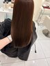 《圧倒的美髪へ》髪質改善トリートメント+カラー+カット　￥20800