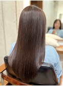 艶髪ロング/ナチュラルストレート/40代50代