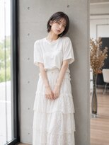 ルードノエル(Rue de Noel)&nbsp;結べるくびれボブ垢抜けボブ大人ボブ切りっぱなしボブ