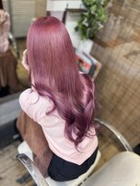ヴァンクラウド 奈良店(VENT-CLOUD)&nbsp;ブリーチ×透明感カラー