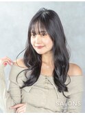 動きのある大人ロング／髪質改善