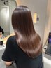 【似合うを知りたい方に】顔周り似合わせ艶カット+クイックトリートメント