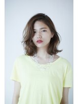 ミンクス 青山店(MINX)&nbsp;Ｇｉｎａ風　おしゃれヘア「外国人風ニュアンスミディ」