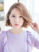 オーブ ヘアー フィオーレ 京都桂店(AUBE HAIR fiore) ☆大人可愛い耳かけボブ☆