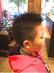 蒲田abilityhair アクティブキッズベリーショートスタイル