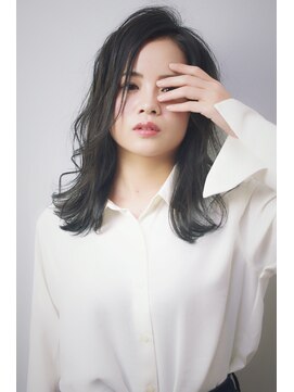 ヘアリゾート リアン(hair resort Lien) セミロング×ダークアッシュ