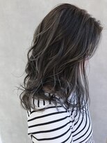 ムウ 難波(MOU)&nbsp;ハッシュカットフルバング似合わせカットレッドブラウン20代30代