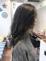 リゴレット 春日部店(RIGOLETTO)&nbsp;ハイライトオンカラー グレージュ