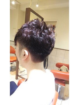 ネオリーブチノ 登戸店(Neolive cino) 【neolive cino】2ブロック刈り上げパーマスタイル☆