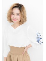 カバーヘア ブリス 川口(COVER HAIR bliss)&nbsp;かきあげ前髪xシャドールーツカラー抜け感ヘアY川口20代30代40代