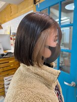 デイズ(DAYS)&nbsp;南越谷/新越谷【DAYS 】ミルクティーベージュ×イヤリングカラー