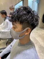 シェル 国分寺(shell)&nbsp;波巻きスパイラル☆メンズパーマ