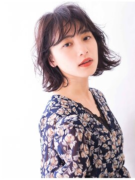 マッシュアンドマッシュアヴェダ ららぽーと福岡店(mash&mash AVEDA) 大人可愛い切りっぱなし☆ふんわりボブ　ららぽーと福岡