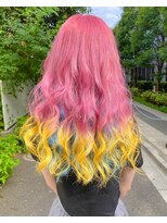 シェリエ(Cherie) インナーカラー/ピンクカラー/イエローカラー/スカイブルー