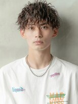 メンズパーマ/ツイストスパイラル/無造作/メンズマッシュ