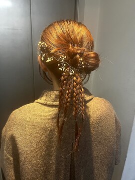 オーブ ヘアー リリー 博多2号店(AUBE HAIR lily) 結婚式ヘアセット