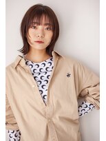 アッシュ 池袋店(Ash)&nbsp;10代20代30代『外はねボブウルフ』　＃池袋駅