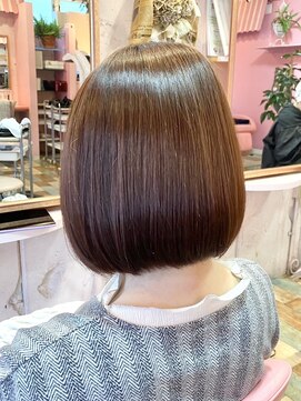 ミーネピンク 行徳店(Miene Pink) 髪質改善＊ボブ＊切りっぱなしボブ＊美髪ケア☆Pink行徳駅浦安駅