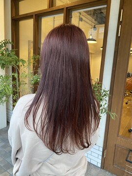 ジイップ パルミー(ZIP palmy) レッド×ブラウンカラー