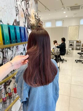 アリーナ 船橋日大前店(arena) ブリーチ無しのローズピンク