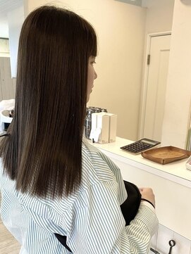 リトルガーデン(Little Garden) 最強ツヤツヤ髪質改善ストレートロング/透明感◇20代30代40代