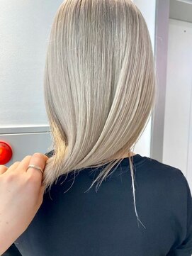 ゲーム 原宿店(GAME) ダブルカラーブロンドベージュカラーケアブリーチハイトーン韓国