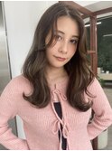 jessica オリーブべジュ 透明感カラー くびれヘア