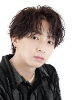 オーシャントーキョー 心斎橋(OCEAN TOKYO WEST)&nbsp;波巻きパーマツイストスパイラルパーマセンターパートウルフ