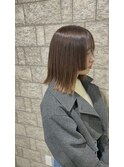 縮毛矯正×姫カット