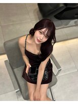 ラル 立川(lar)&nbsp;カリナパープル_メルティカラー似合わせカットセミロング