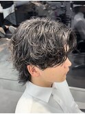 サーフカール/外国人風パーマ/広島メンズ