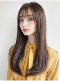前髪/顔まわり/レイヤー/韓国/髪質改善髪質改善/新越谷/南越谷