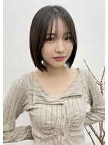 エン 吉祥寺(EN)&nbsp;20代30代40代前下がり耳掛けショートボブ丸みショート◎