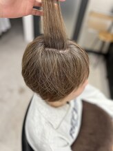 トウ(tou.) 脱白髪染めショートボブ30代40代50代