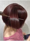 ＊酸性ストレート×暖色カラー＊