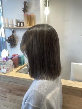 リタ(rita.) まつだて/オリーブベージュ/艶髪/オージュア