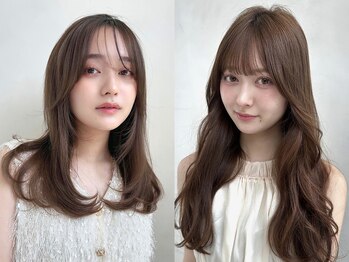 ザックラフィネ(ZACC raffine)の写真/伸びても扱いやすいスタイルに☆[トリートメント/韓国ヘア/透明感カラー/縮毛矯正/レイヤーカット/学割U24]