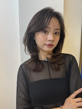 ロンドアベニール 北千住(Lond avenir) くびれヘア/顔周り/韓国/レイヤーカット/黒髪/ロング/前髪北千住