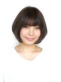 ひし形ショートボブ