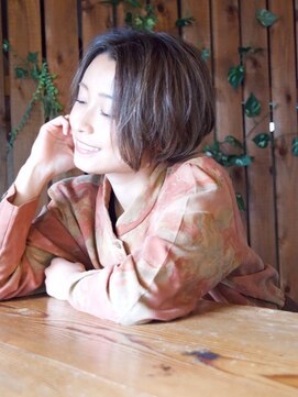 コモン 学芸大学(COMON) 暗めカラー/フェイスフレーミング[学芸大学駅/ドライカット]