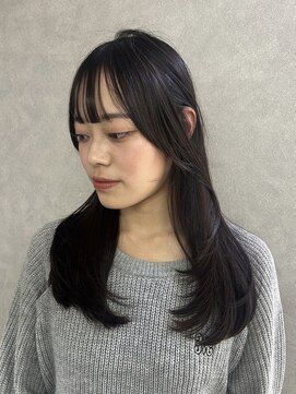 ソア 並木坂(Soa) グレージュ/韓国スタイル/レイヤーカット/並木坂/透明感カラー